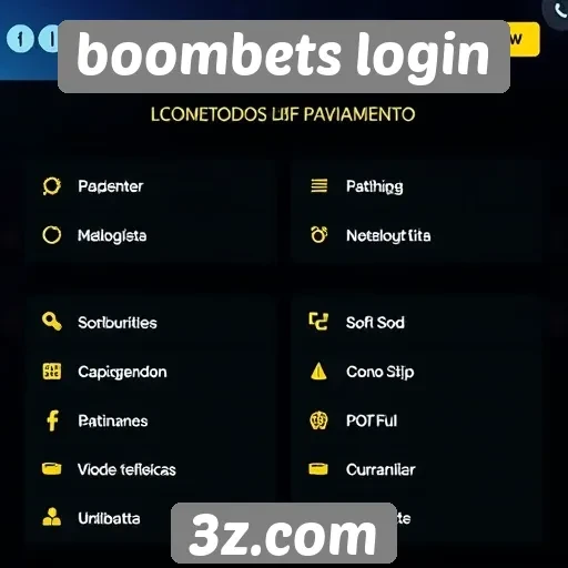 Métodos de pagamento disponíveis no boombets login
